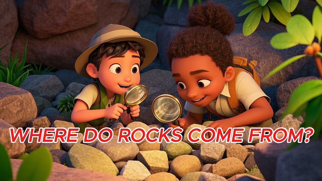 Where Do Rocks Come From? Fun Learning for Little Kids, Preschoolers and Kindergartners!