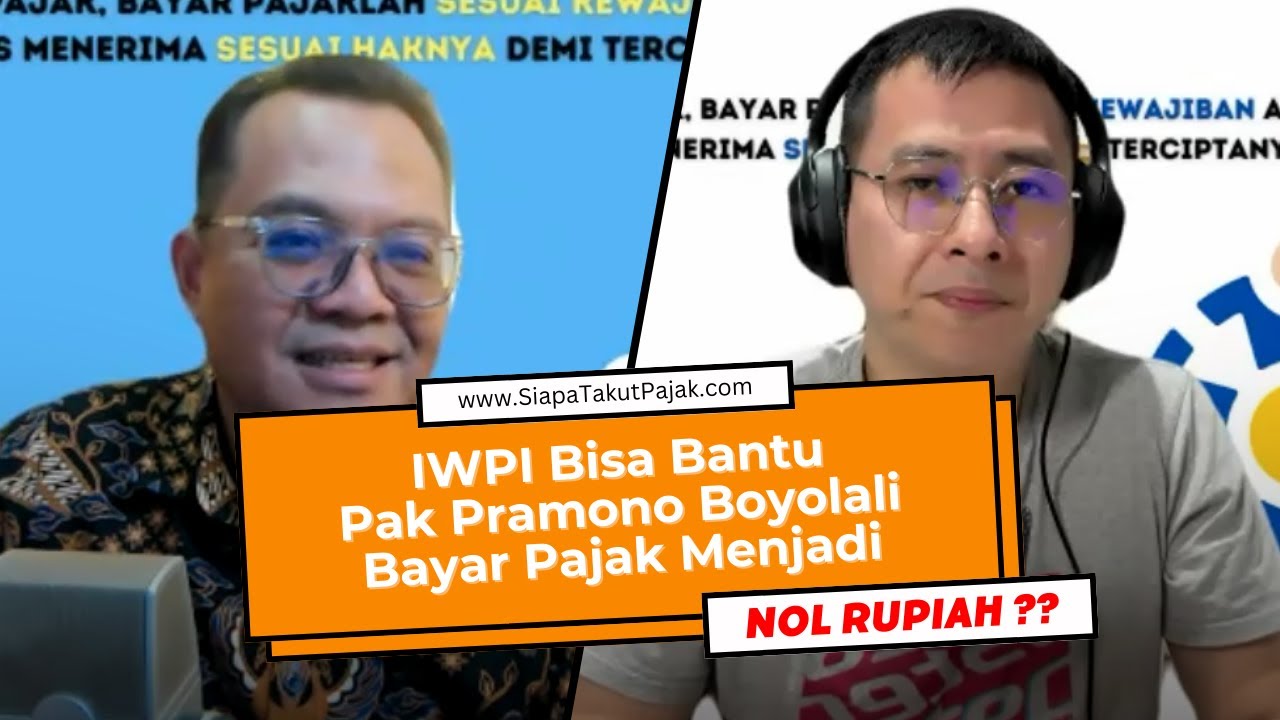 Kasus Pajak Pramono Boyolali Bisa Lolos Bayar Nol Rupiah, IWPI Berikan Solusinya ?? www.IWPI.info