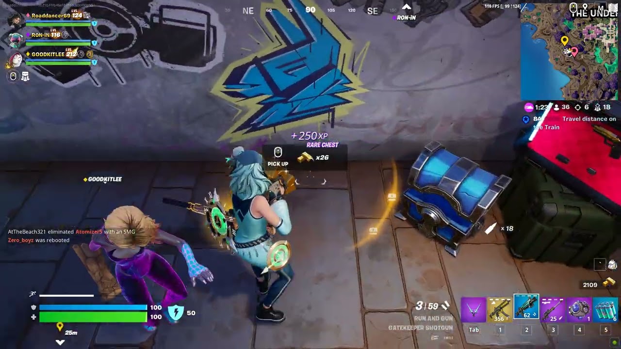Fortnite C5S2 Gameplay Squad Zero Build Victory Royal  2024 04 23