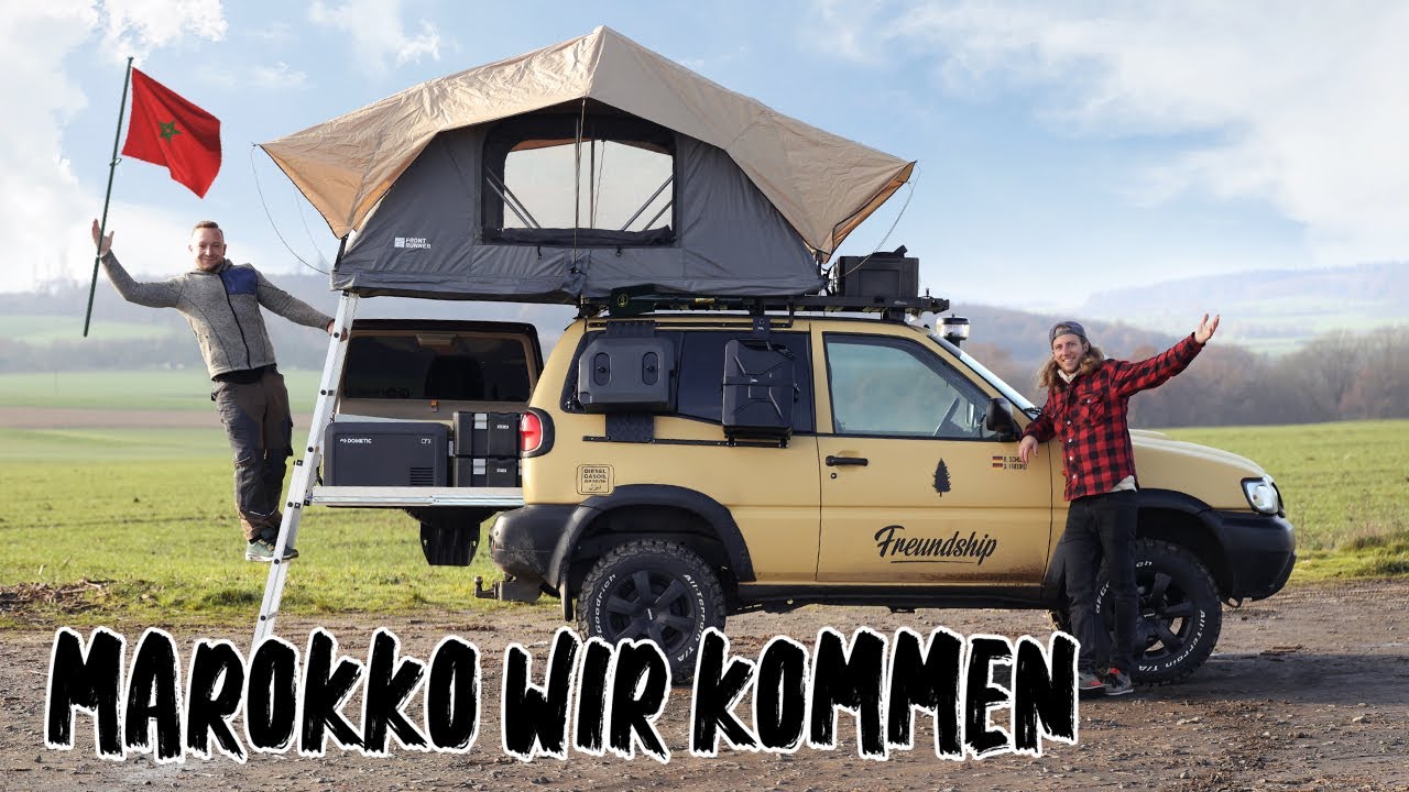 🇲🇦 Marokko wir kommen! Nissan Terrano Offroadcamper Ausbau für 2 Personen!