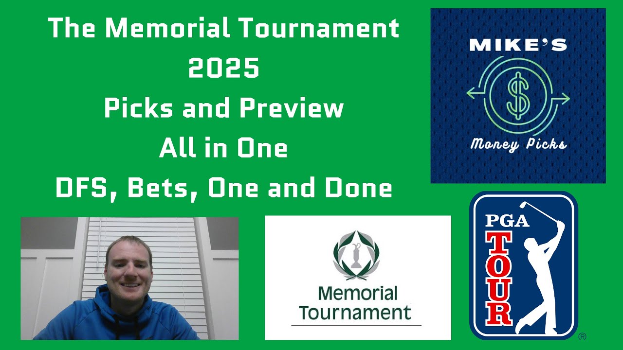 The Memorial Tournament 2025 Picks and Preview All in One - DFS, Bets, One and Done