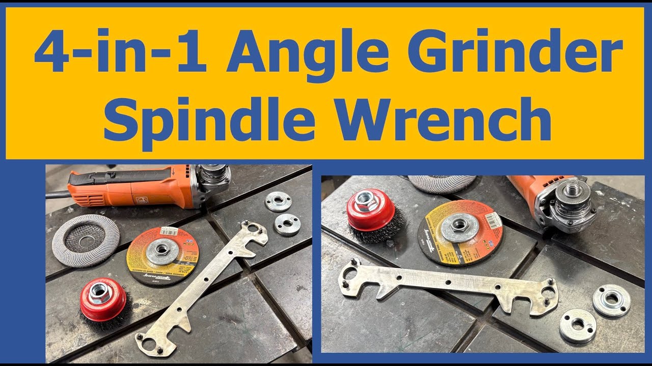 4 in 1 Angle Grinder Spindle Wrench