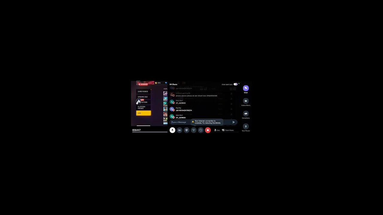 Playing FreeFire Until I Meet Ajjubhai🥲 #shorts #live #freefire