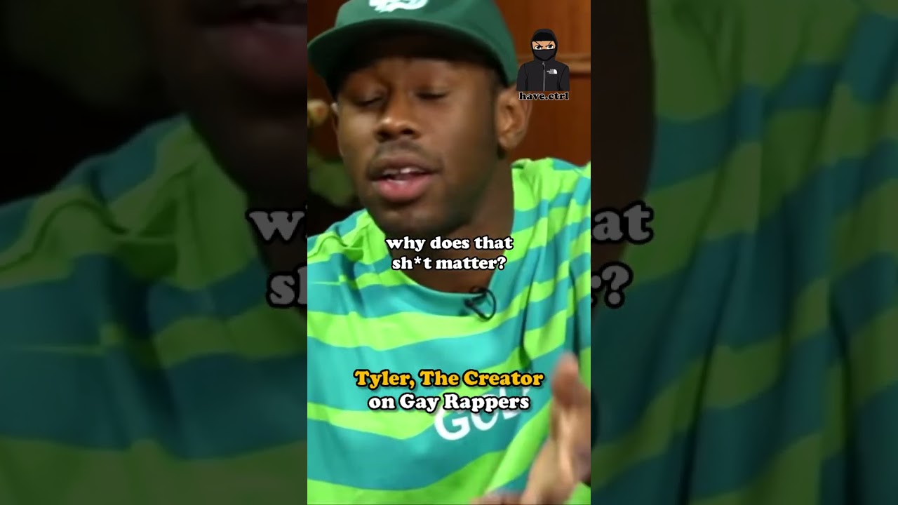 Tyler, The Creator on Gay Rappers