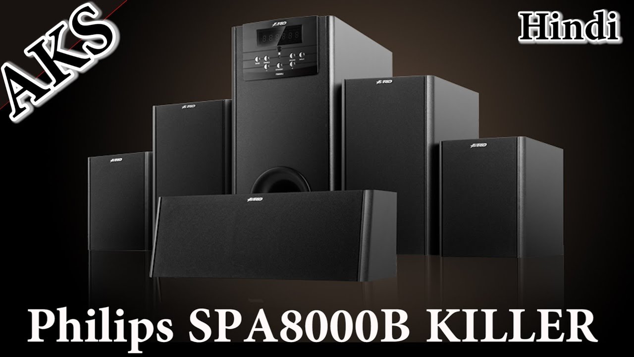 F&D F8000U 5.1Home Theatre Sound Test by AKS