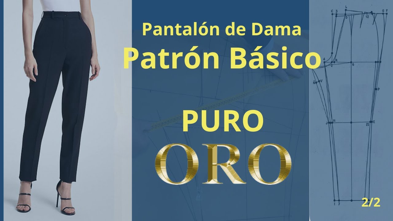 CÓMO_HACER_EL_PATRON_O_MOLDE_BÁSICO_DE_MUJER_PASO_A_PASO.(TRASERO)