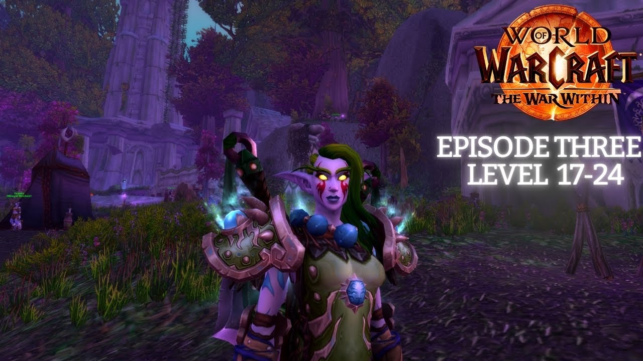 Ashenvale Questing & Stockades Run — Night Elf Monk (War Within) Episode 3