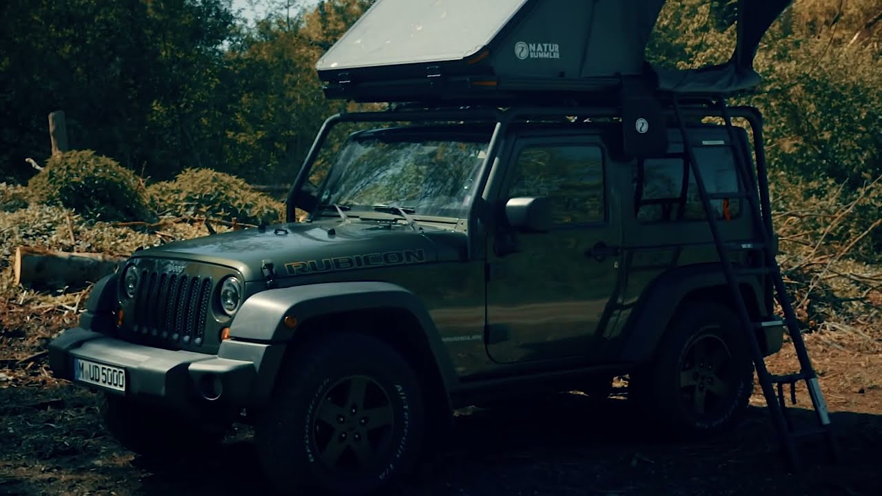 Naturbummler Alu Light XL Dachzelt - ASMR - Overlanding
