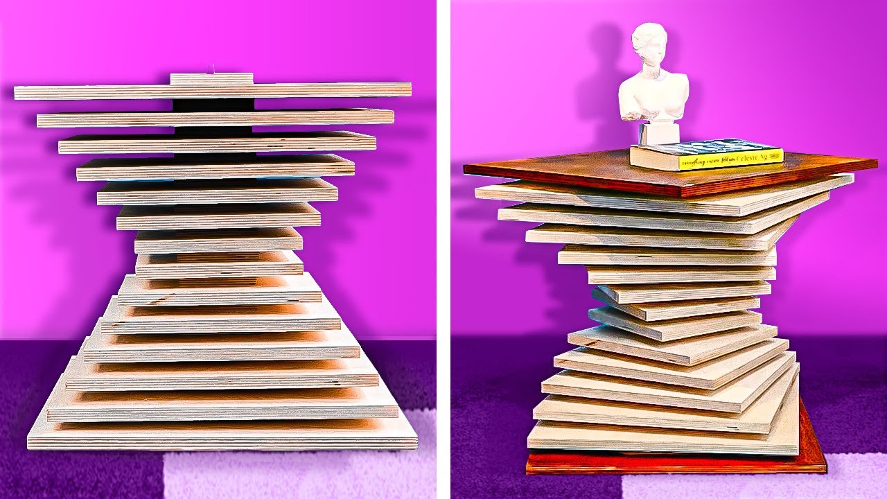 IDEIAS DE MÓVEIS QUE VOCÊ PODE FAZER EM UM DIA PARA SUA CASA