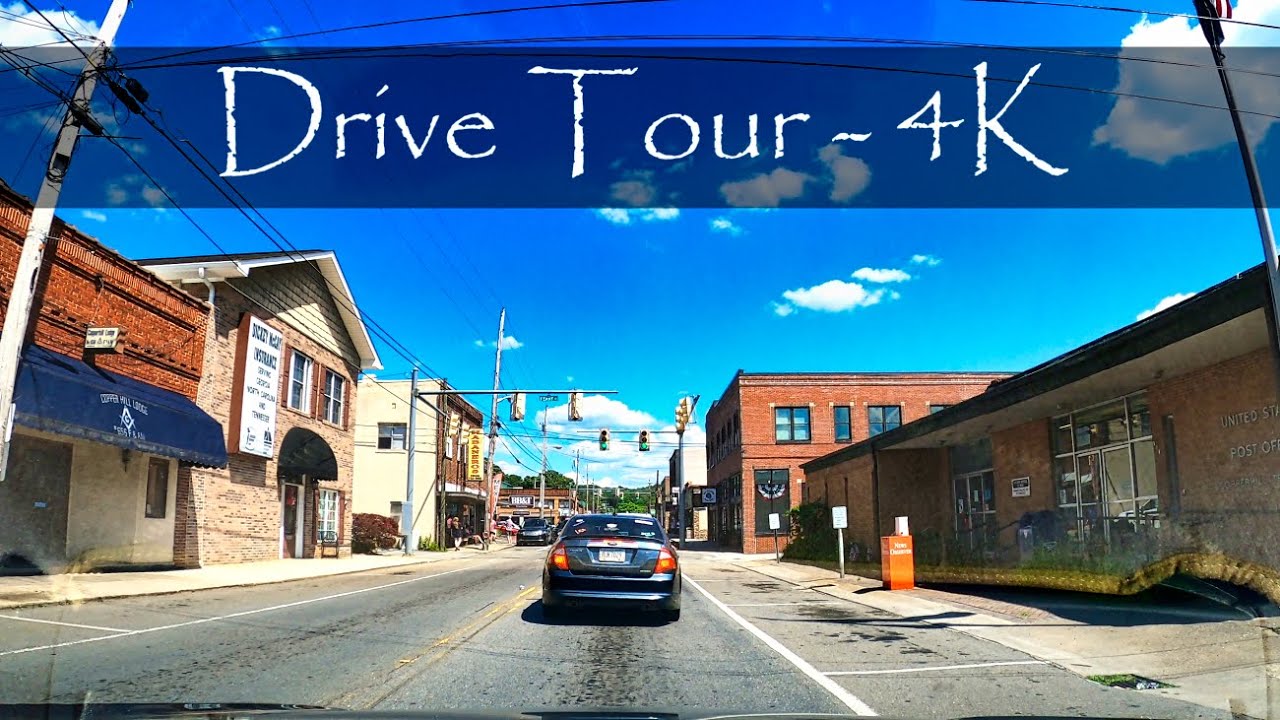 McCaysville, Georgia - Driving Tour - 4K - USA
