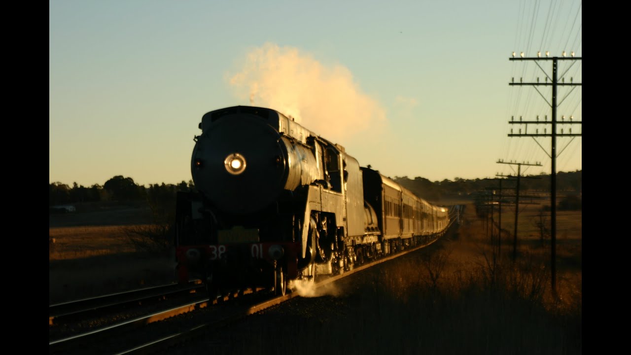 Australian Steam: 3801 from Albury to Marulan June 2006