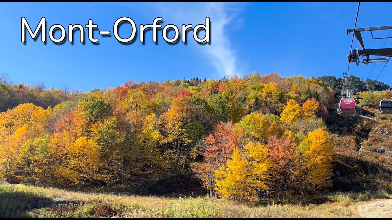Mount Orford: La flamb&eacute;e des couleurs (The blaze of colors)