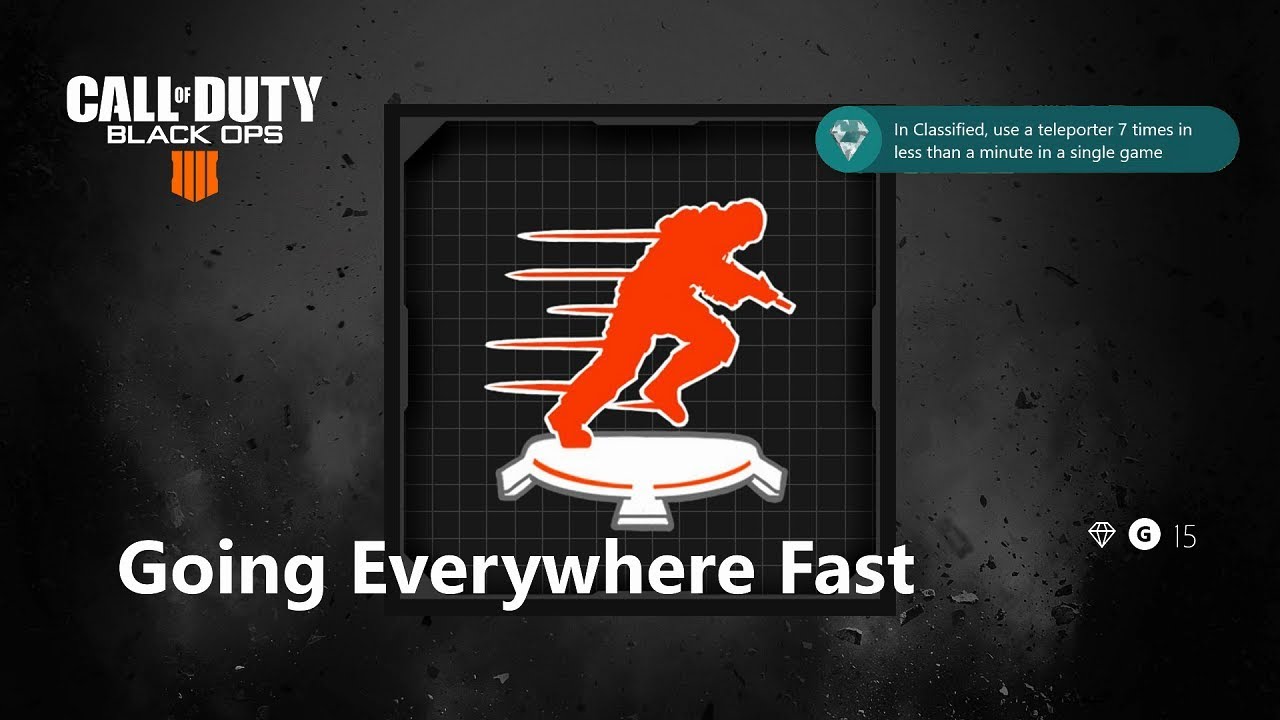 Call of Duty: Black Ops 4 Everywhere So Fast Achievement Guide