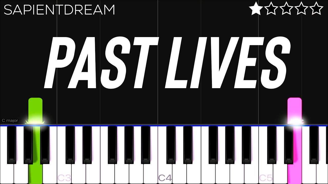 sapientdream - past lives | EASY Piano Tutorial