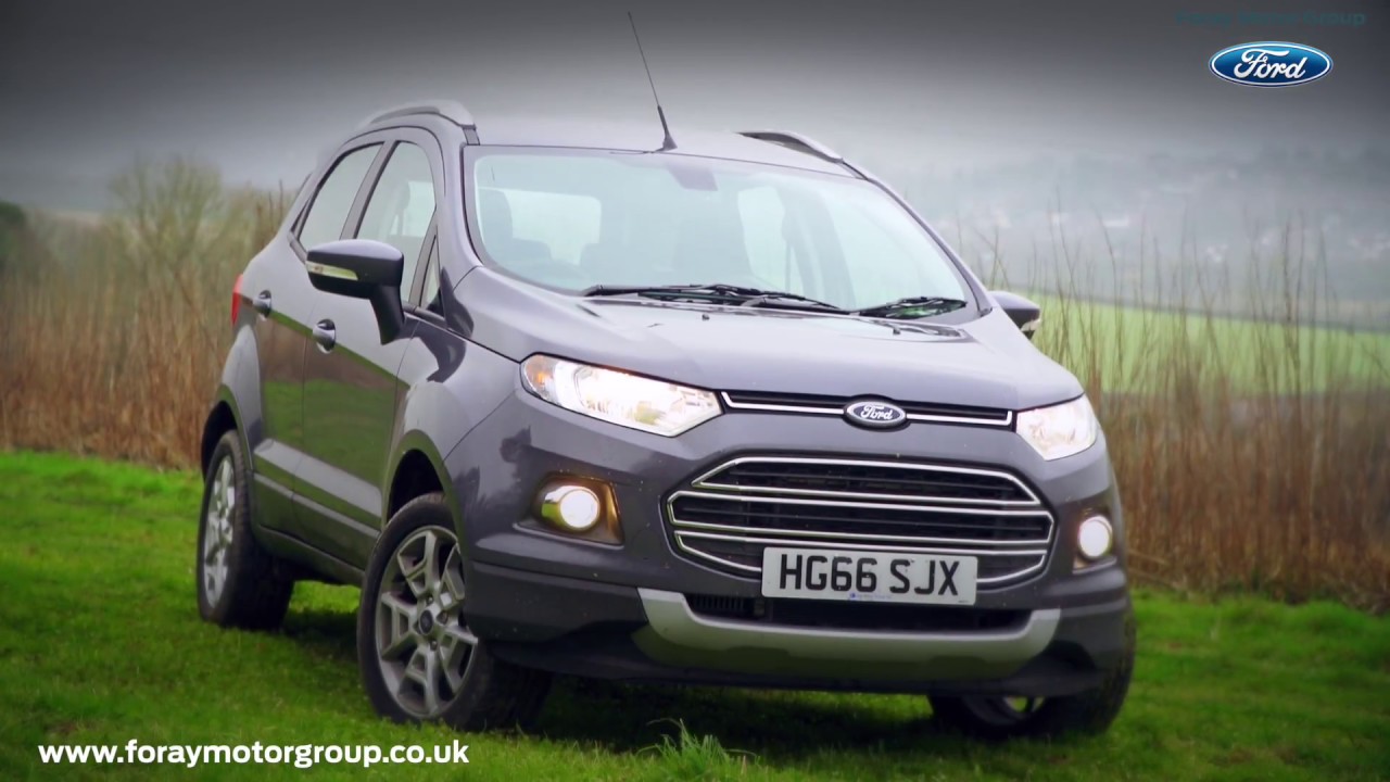 Тест-драйв/обзор Ford EcoSport UK 2016 по бездорожью и бездорожью — Foray Motor Group