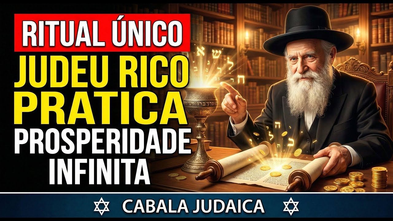 O Ritual de Dinheiro que Judeus Ricos NÃO Contam (Cabala Antiga)