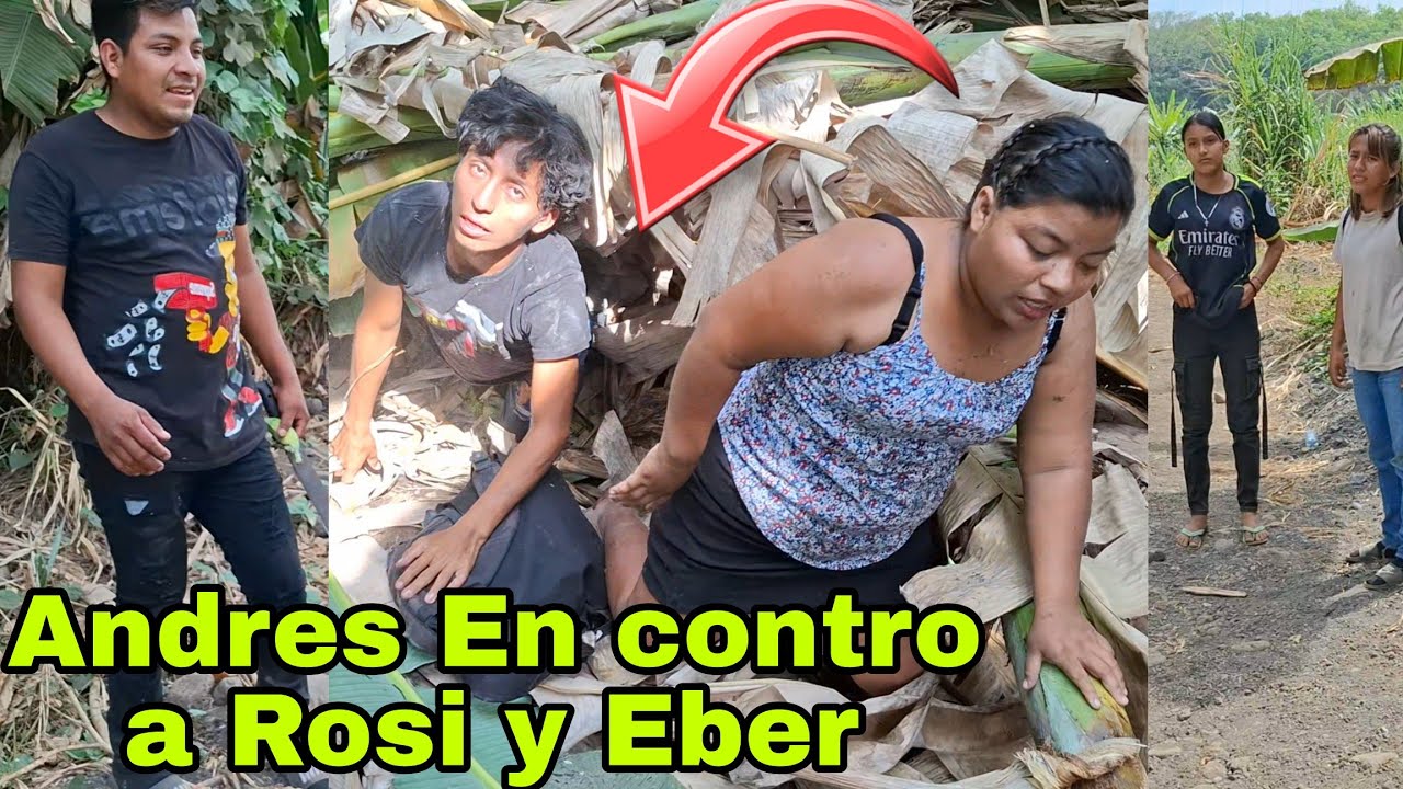 💔Andres En Cuentra a Rosi y Eber Escondidos😱Canche No lo Podia Creer😱