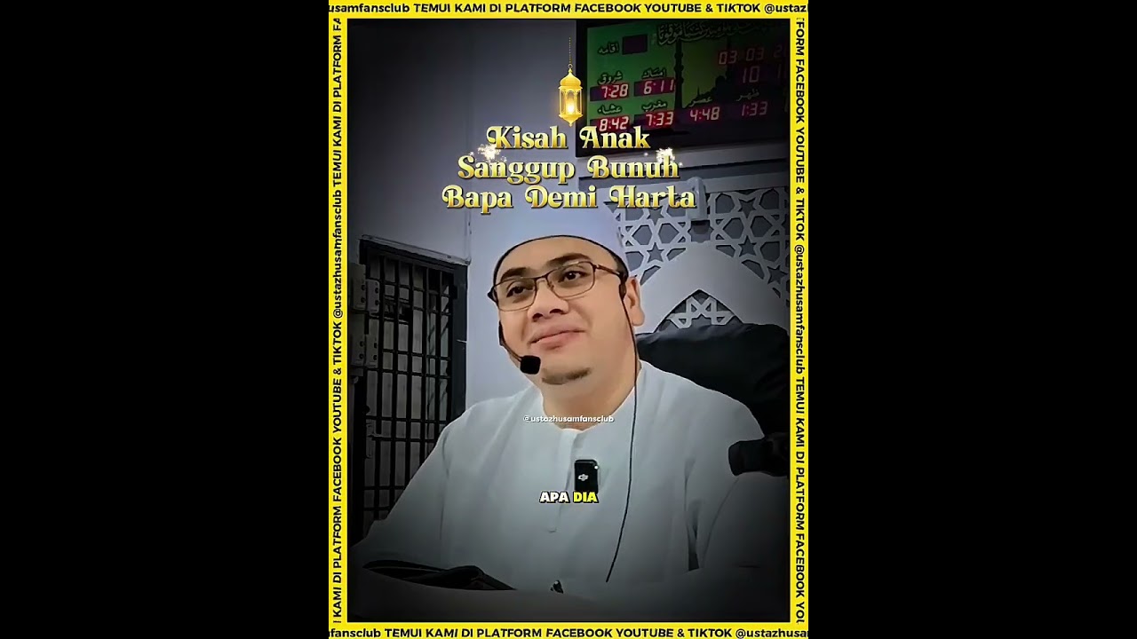 Kita Belum Kenal Anak Kita Selagi Tidak Jatuh Sakit | Ustaz Ahmad Husam 
