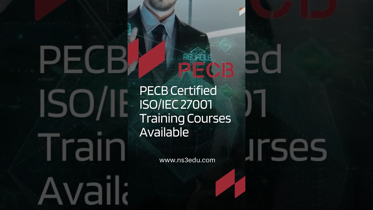 PECB Certified ISO/IEC 27001 Training Courses. #PECB #ISO #iso27001 #riskmanagement #ns3edu