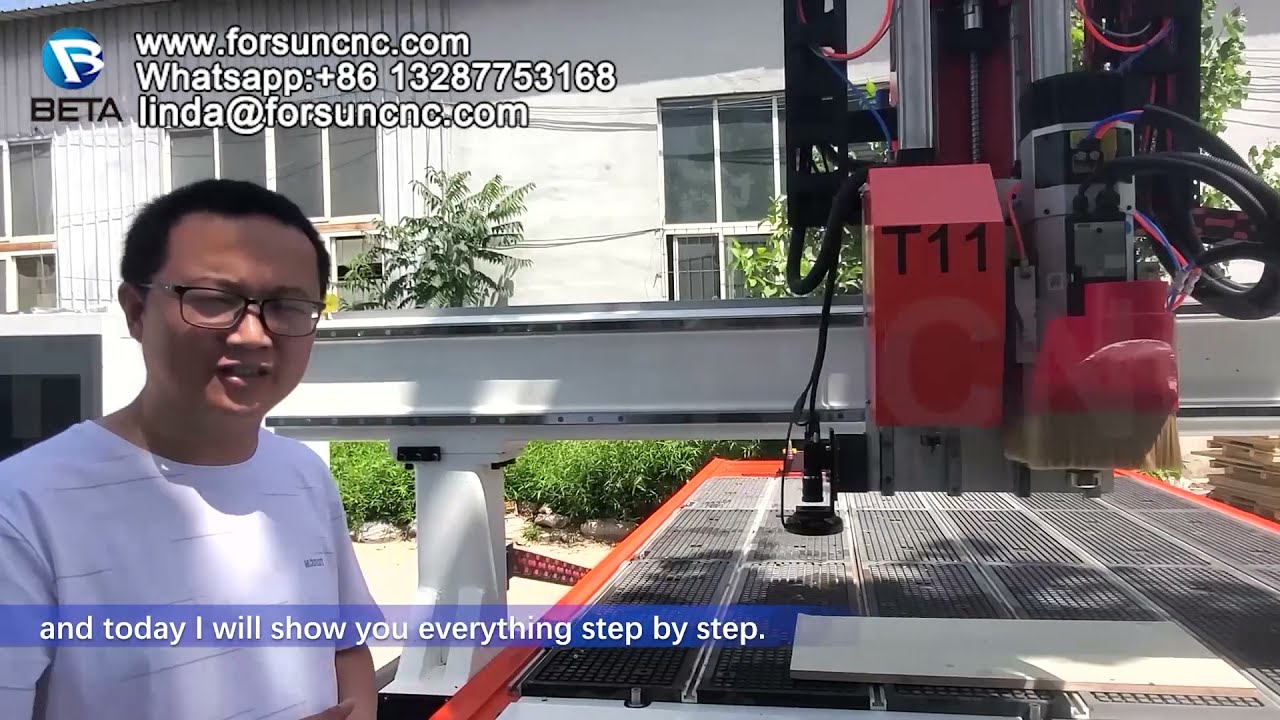 How to use the Oscillating Knife Cutting Machine with CCD Camera?
