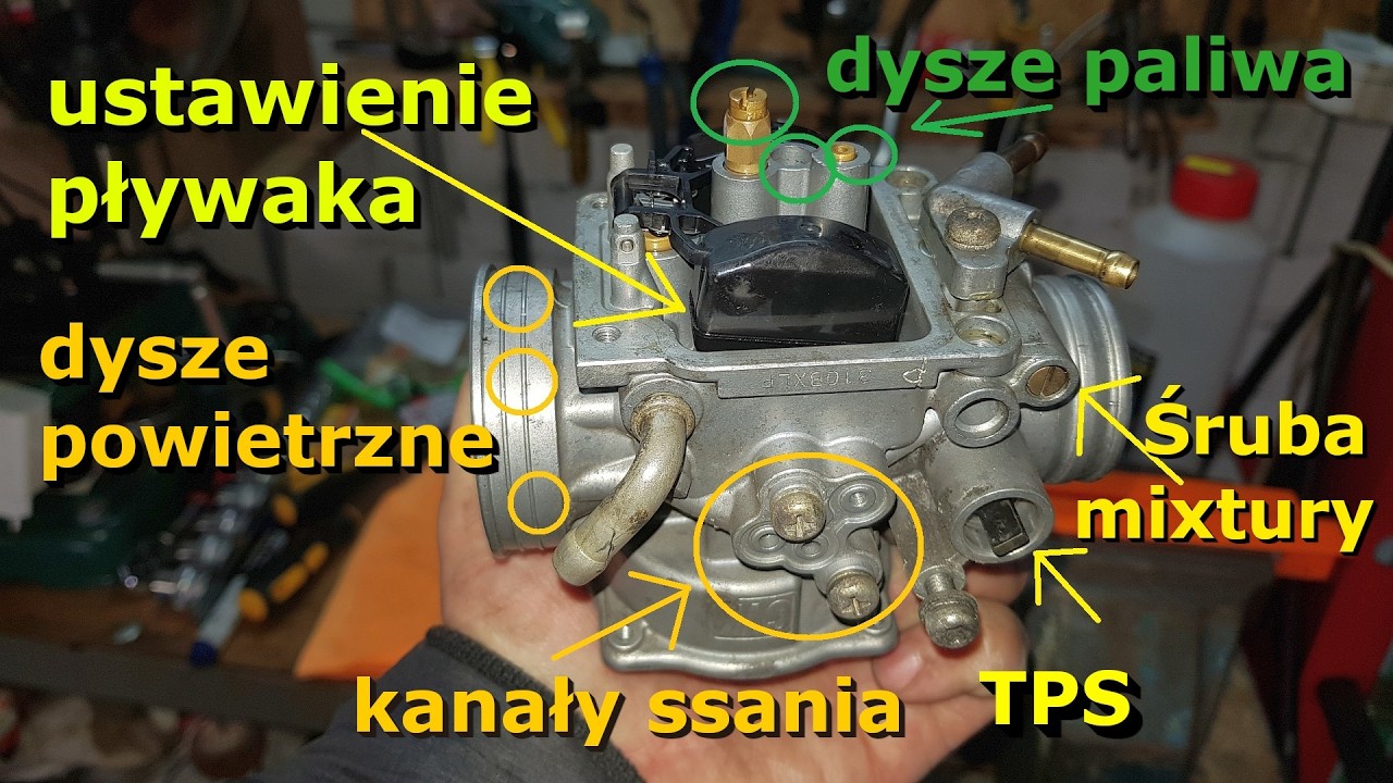 Jak Wyczyścić Gaźnik by Nie Zepsuć ;) Demontaż, Czyszczenie, Regulacja, Uruchomienie Keihin CVK