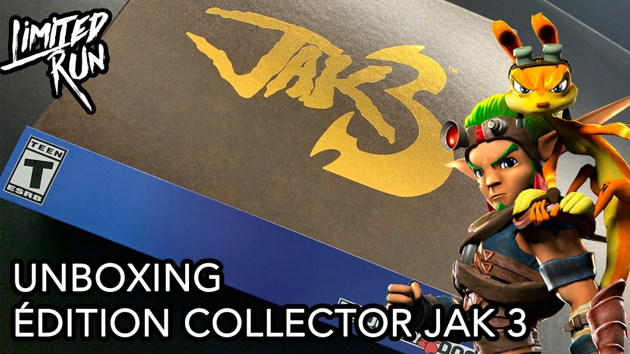 [UNBOXING] JAK 3 &ndash; COLLECTOR'S EDITION (PS4)
