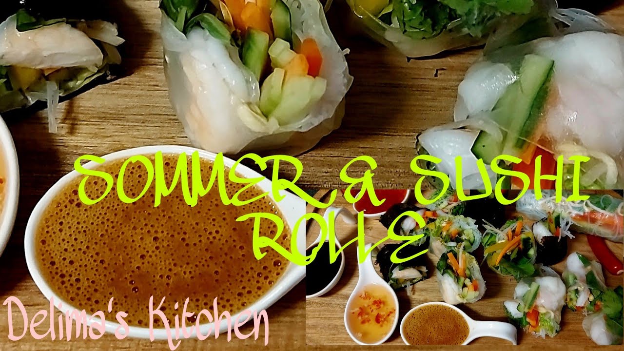 SOMMERROLLE & SAUCE ASIA VIETNAM FOOD Germany #asia #vietnam