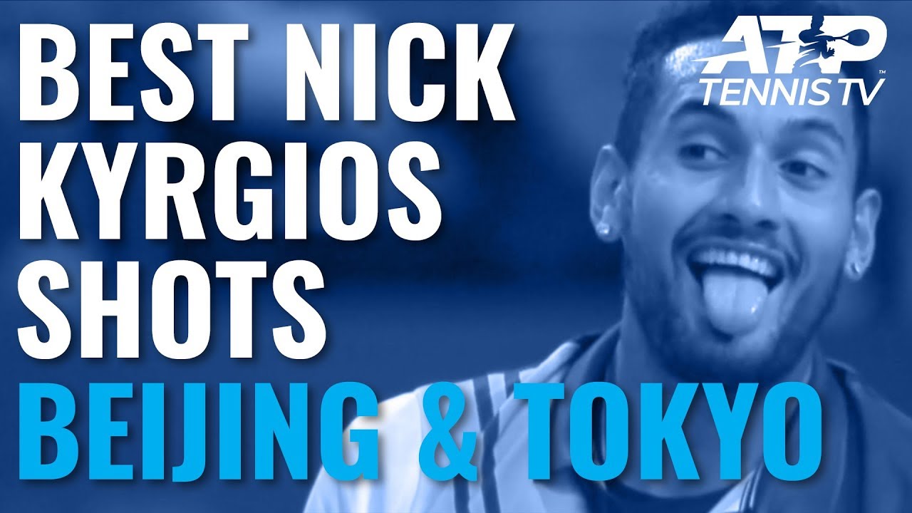 Best Nick Kyrgios Shots In Beijing and Tokyo!