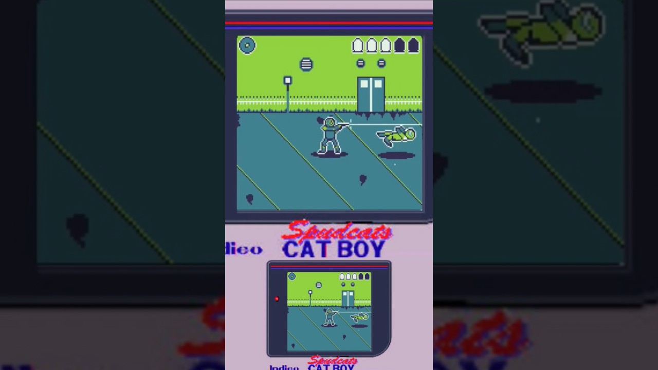 Ah! Oh... #itchiogames #unexpected #wtf #old #piano #surprise #enemies #walking #gameboy #green