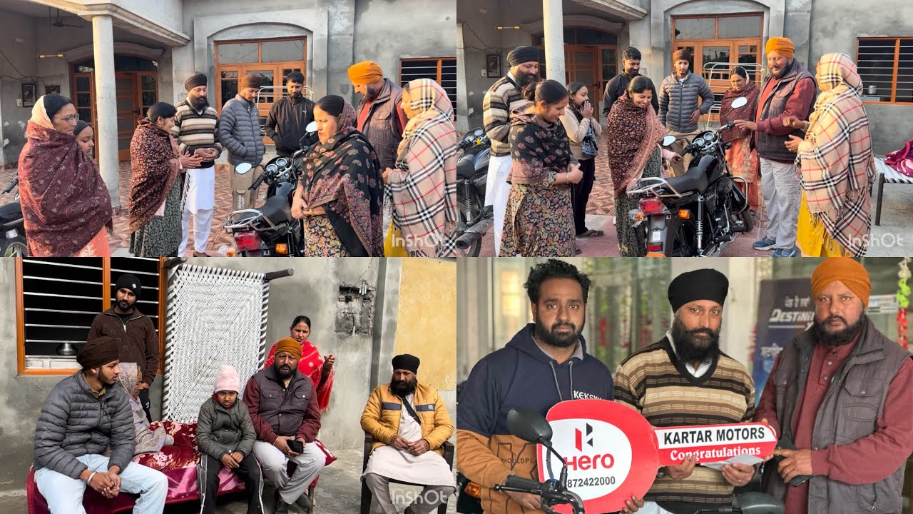 Captain paji nu vee mil gayi new Bike 🏍️