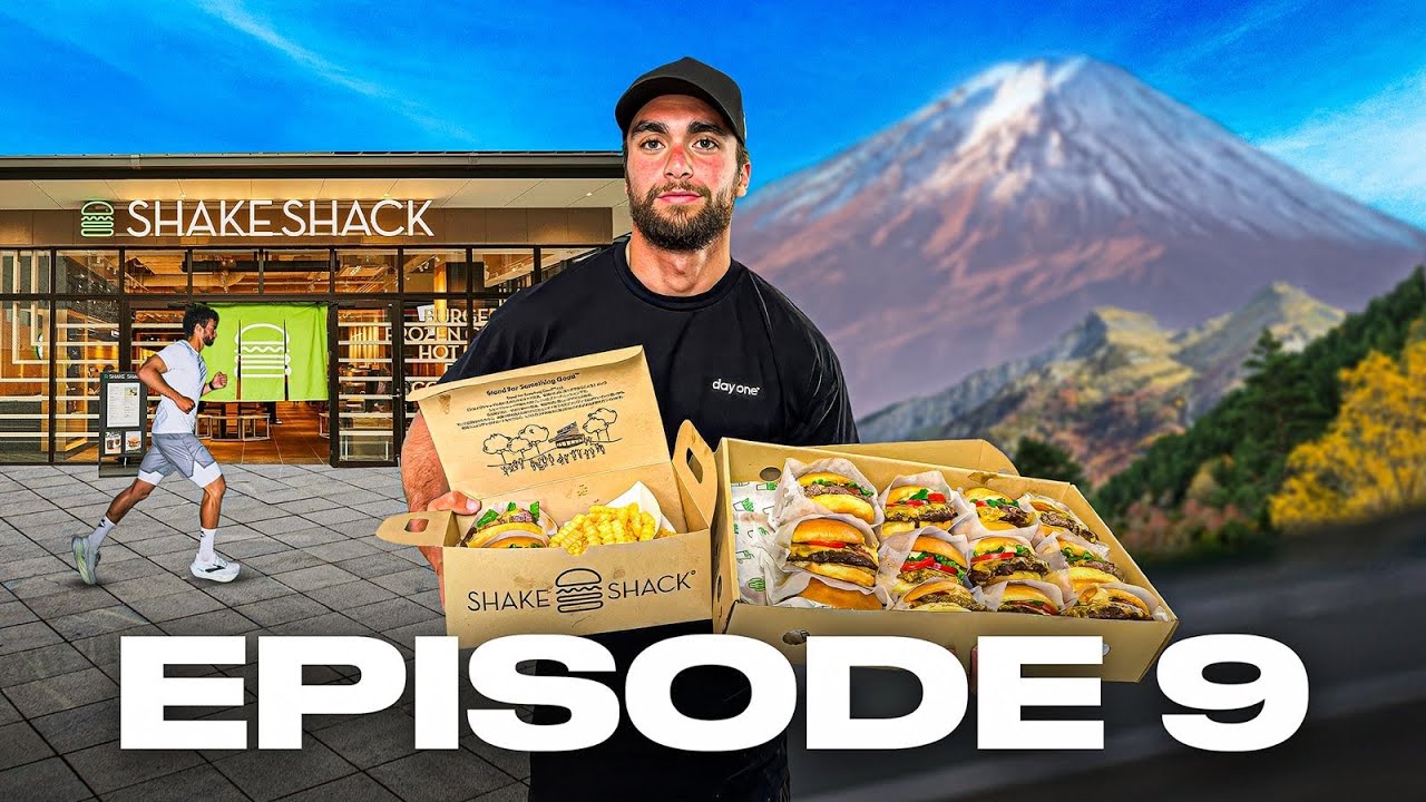 KALORIEN TANKEN FÜR DEN MOUNT FUJI 🏔️| I run the full length of Japan 🇯🇵 | Cyborg Season ‘25