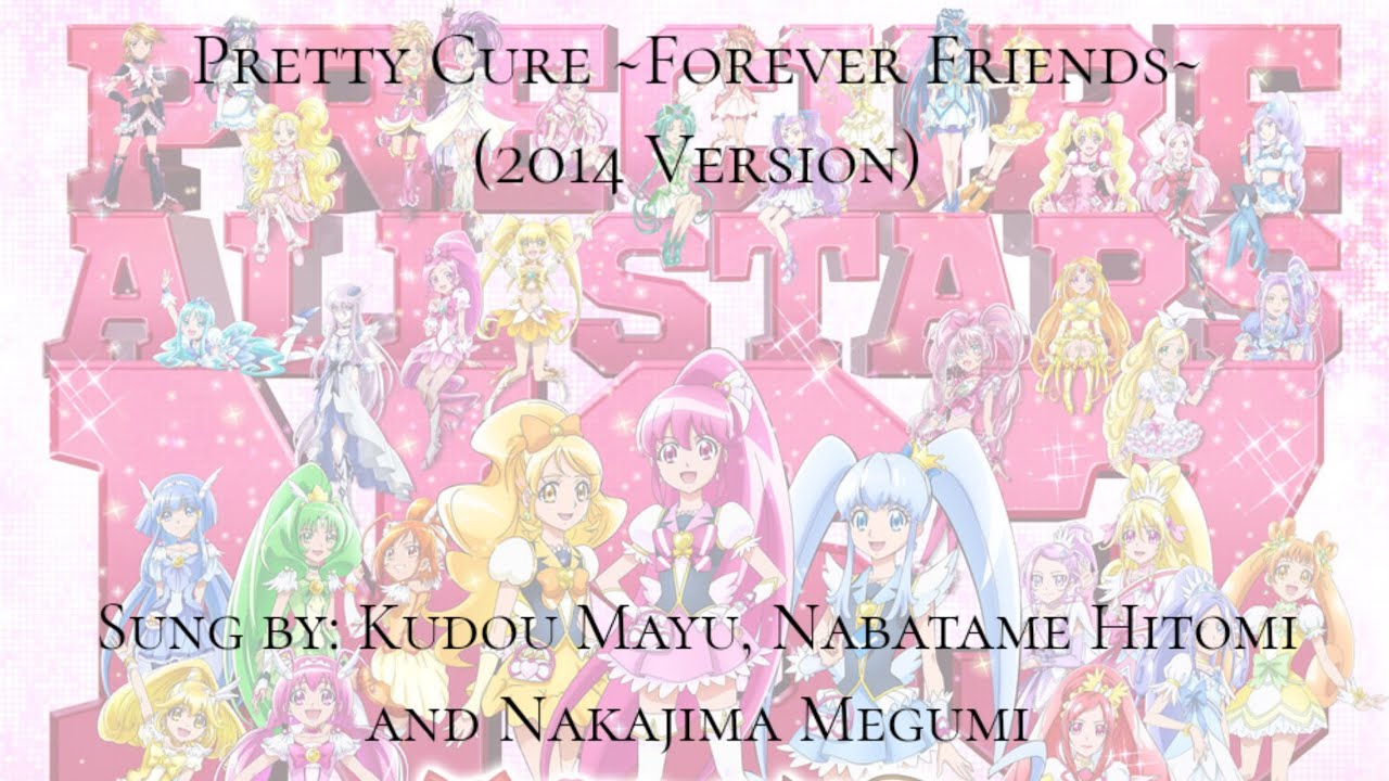 Precure All Stars New Stage || Eien no Tomodachi (2014 Version) [Kan-Rom-Eng]