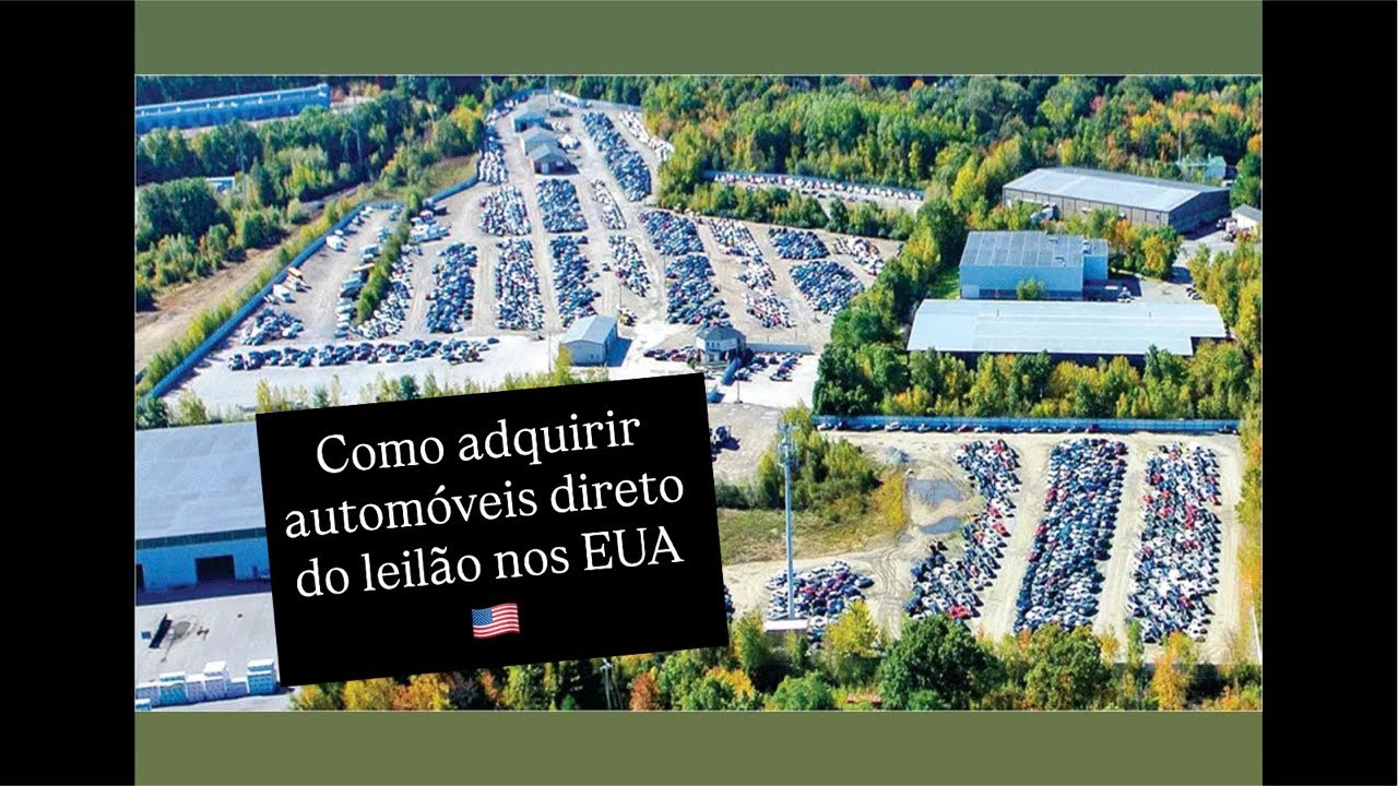 Como comprar carro direto do leilão aqui nos Estados Unidos o menor preço