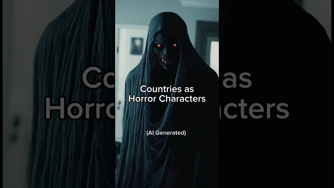 Countries as Horror Characters | Ai Generated