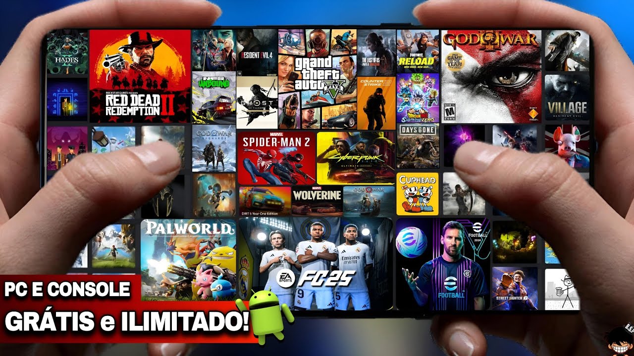 SAIU COMO JOGAR GAMES DE PS4 PS5 PC XBOX no CELULAR ANDROID COM ESSE APP - REDMAGIC 9 PRO 8 GEN 3