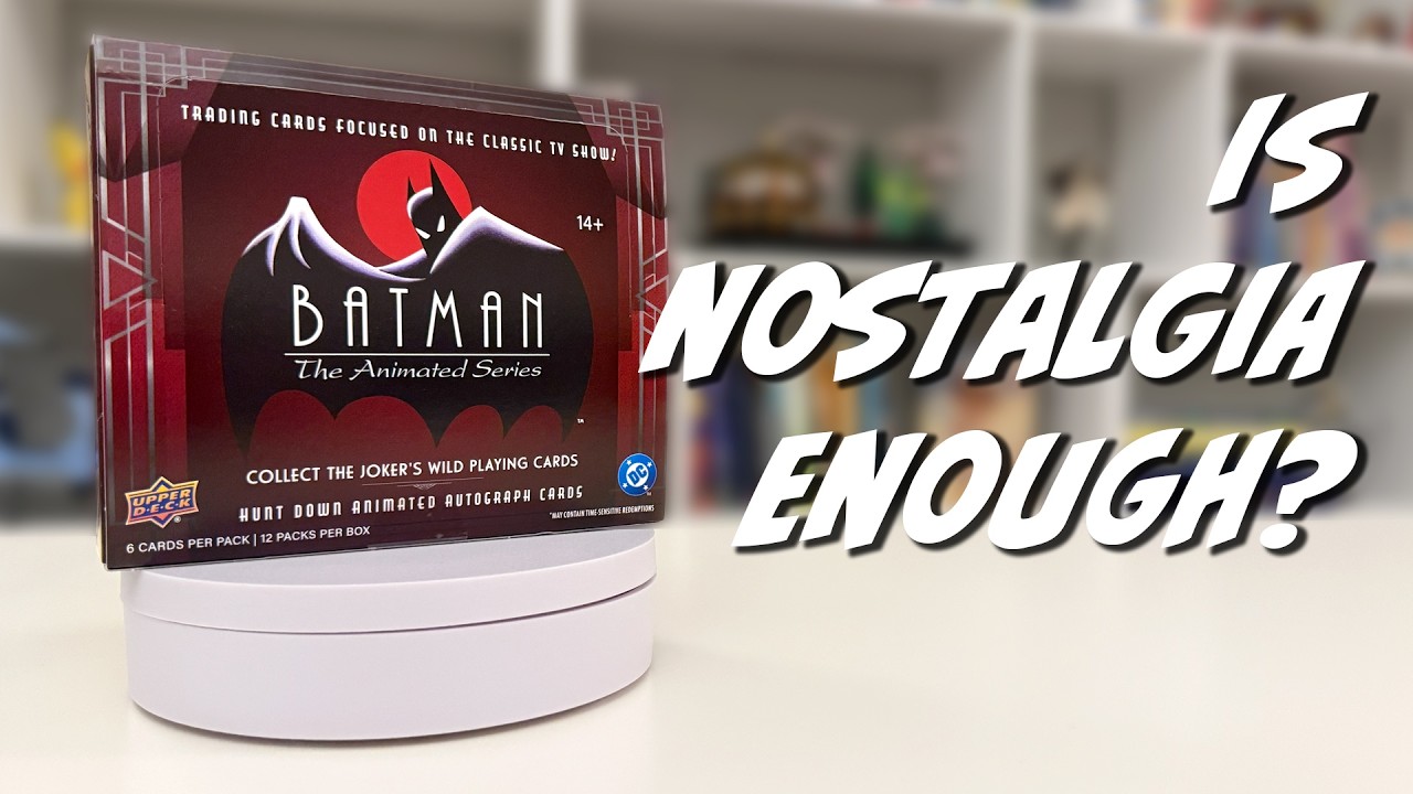 This Costs What?  Upper Deck Batman The Animated Series Hobby Box Break