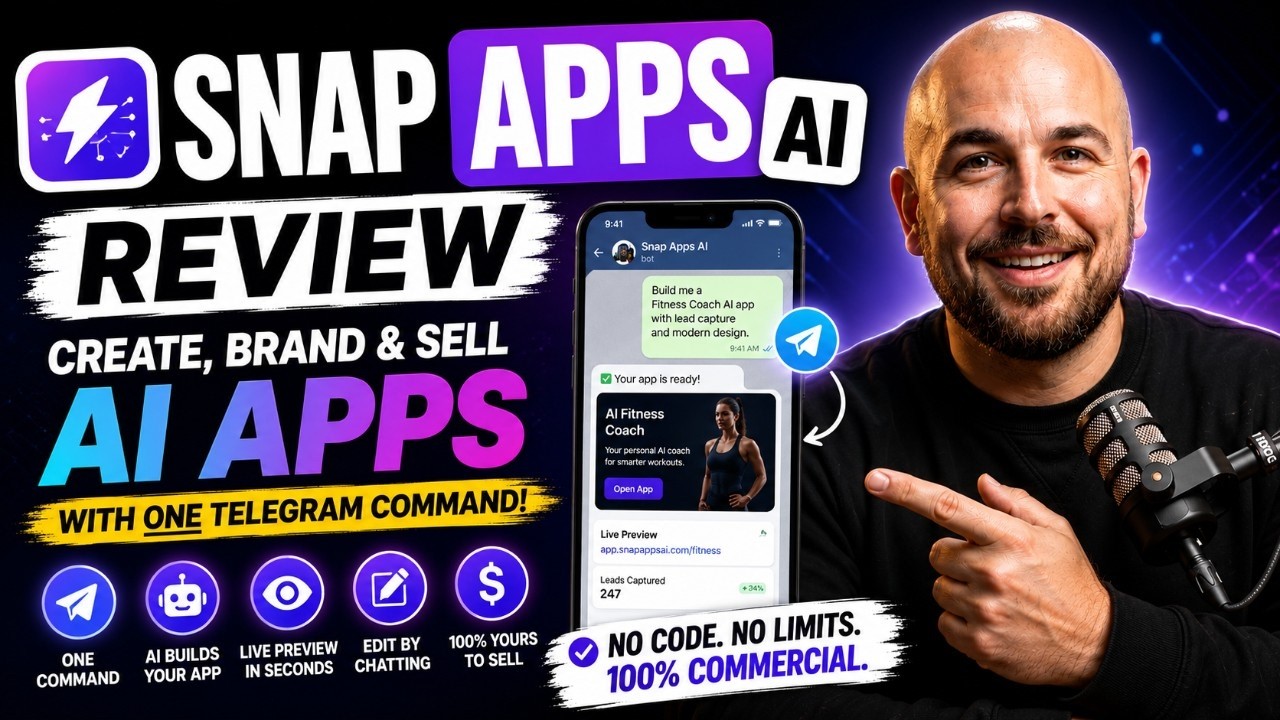 Snap Apps AI Review: Is It Worth It? Honest Review + Demo 🔴 Snap Apps AI Review + OTO + BONUS