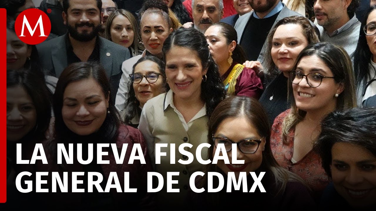 Bertha Alcalde es la nueva Fiscal General de la CdMx