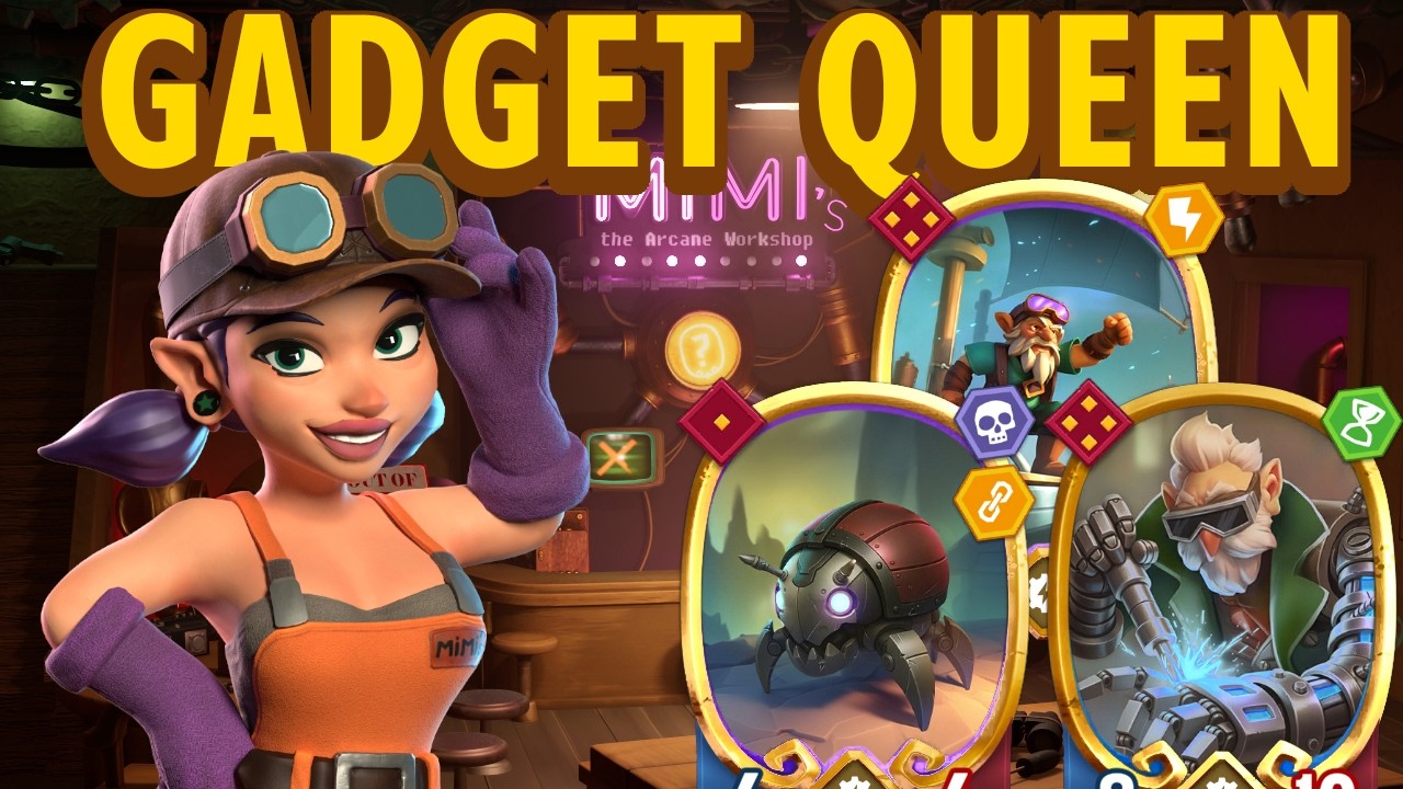 Arcane Rush Battleground - ГАМБИТ КОРОЛЕВЫ ГАДЖЕТОВ: Высокотехнологичная армия гномов Мими!