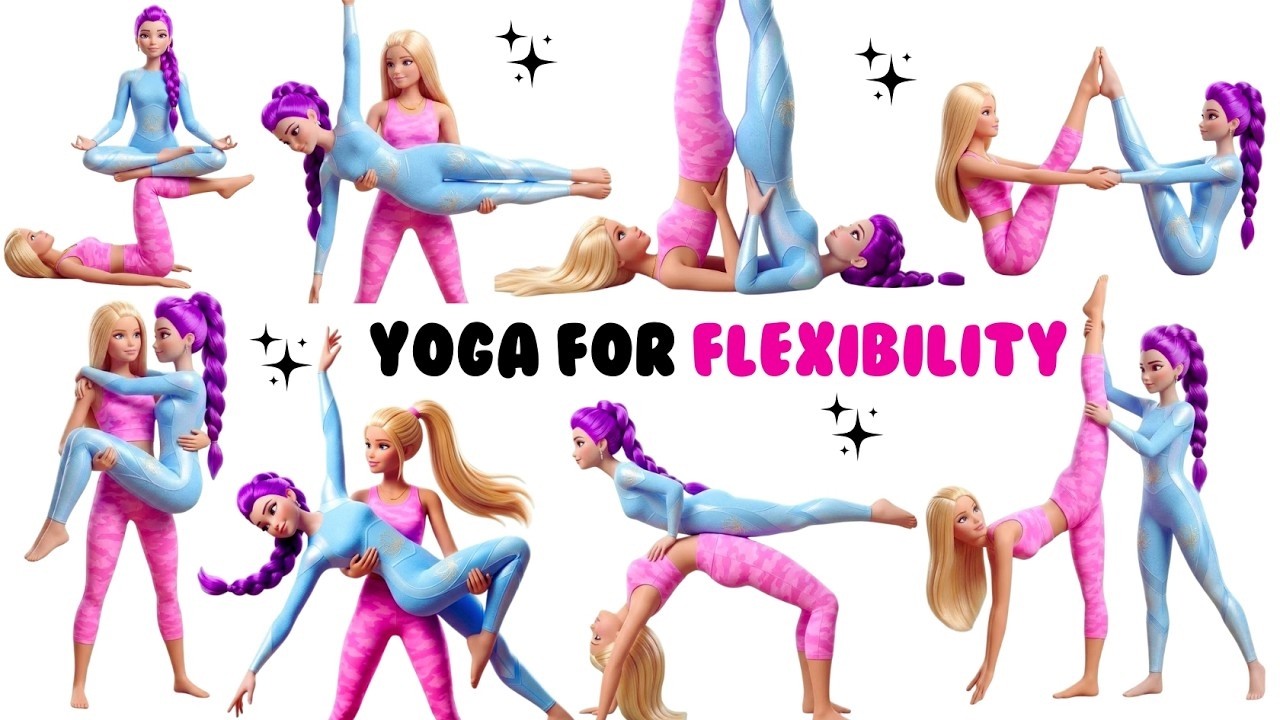 Best Friend Partner Yoga for Kids 💖 | Fun Flexibility & Balance Routine | Yoga with Lily