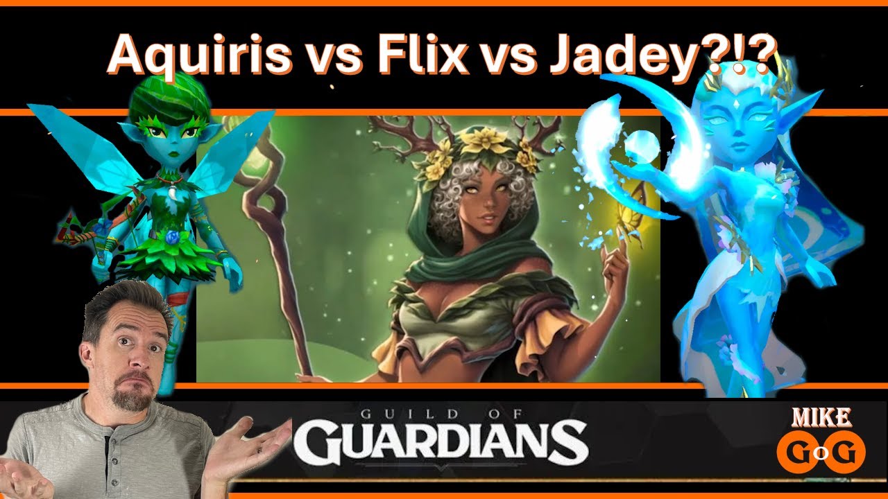 Guild of Guardians: Flix vs Jadey vs Aquiris Who is the BEST?!?