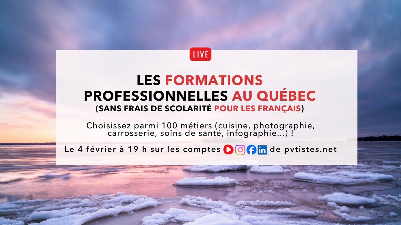 Les formations professionnelles au Québec (gratuites pour les Français)