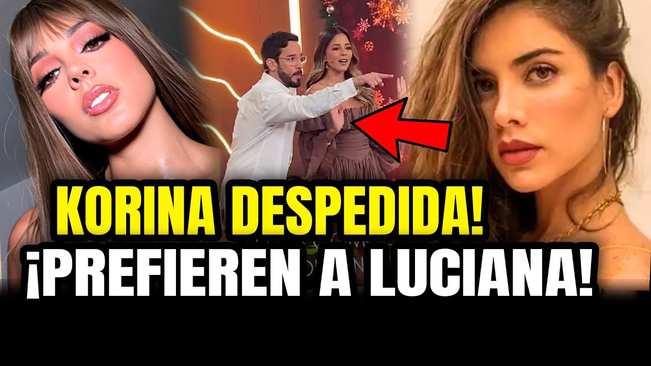 LUCIANA FUSTER le QUITÓ la CONDUCCIÓN A KORINA RIVADENEIRA?