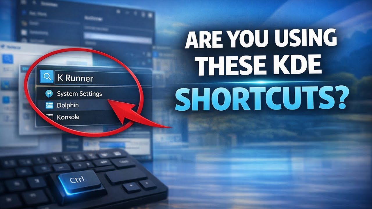 Stop Missing These 5 KDE Plasma Shortcuts On Linux