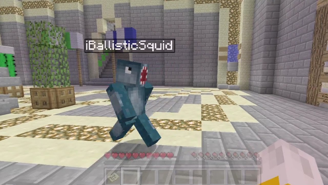 Minecraft Xbox - The Walls - W/iBallistic Squid - Part 1