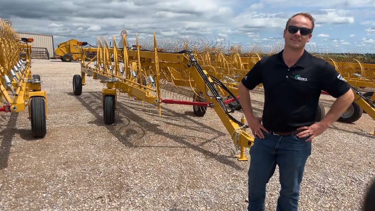 Vermeer VRB16 & VRB12 High Capacity Hay Rake Walkaround - Beck's Farm Equipment