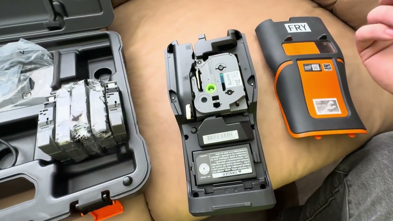 My review of the BROTHER PT 560 BT label maker 