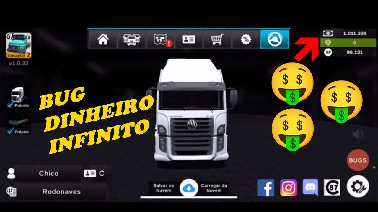 COMO CONSEGUIR DINHEIRO INFINITO NO GTS 2 COM BUG