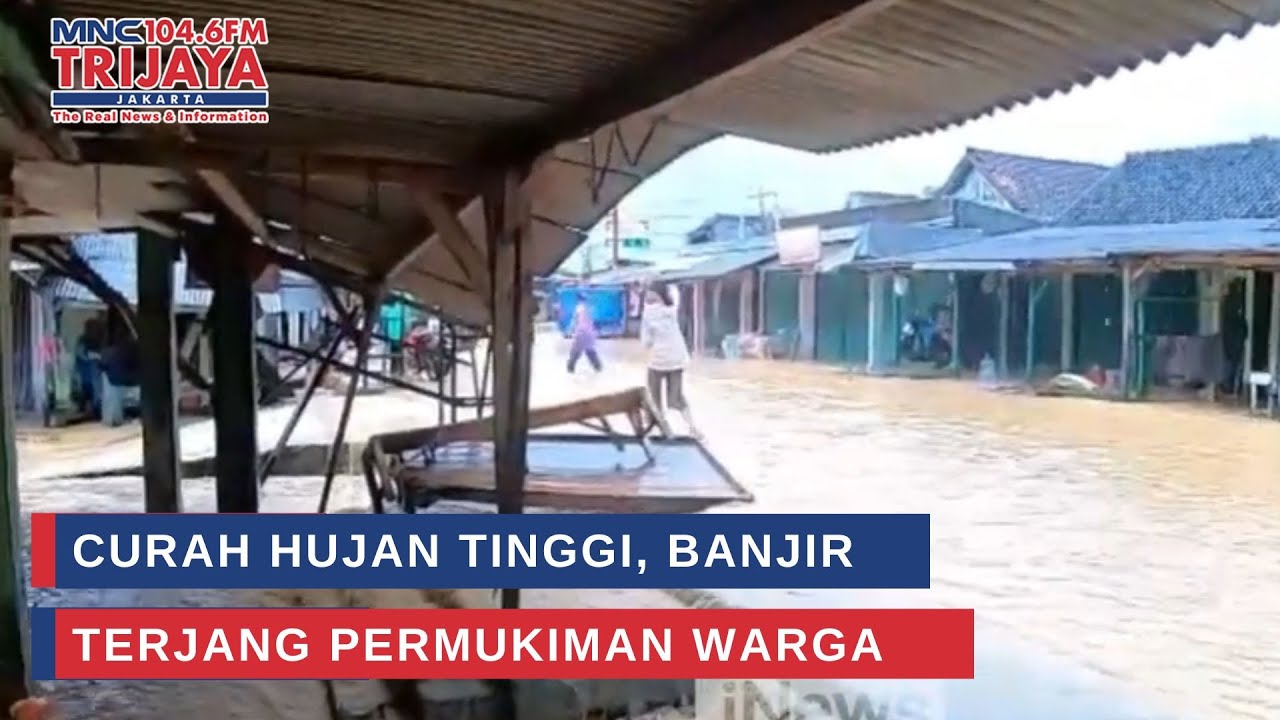 Curah Hujan Tinggi, Banjir Terjang Permukiman Warga | Trijaya Update