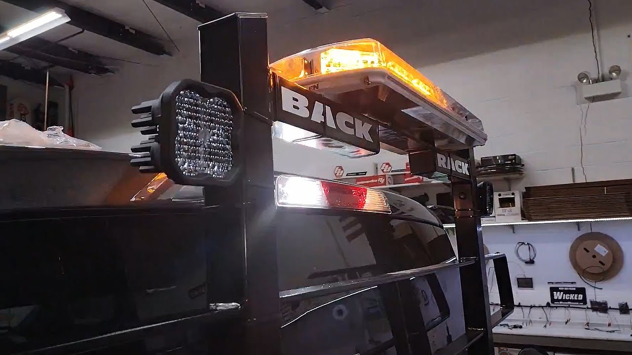 Tech Tip: How To Mount Whelen Mini LED Bar to Back Rack